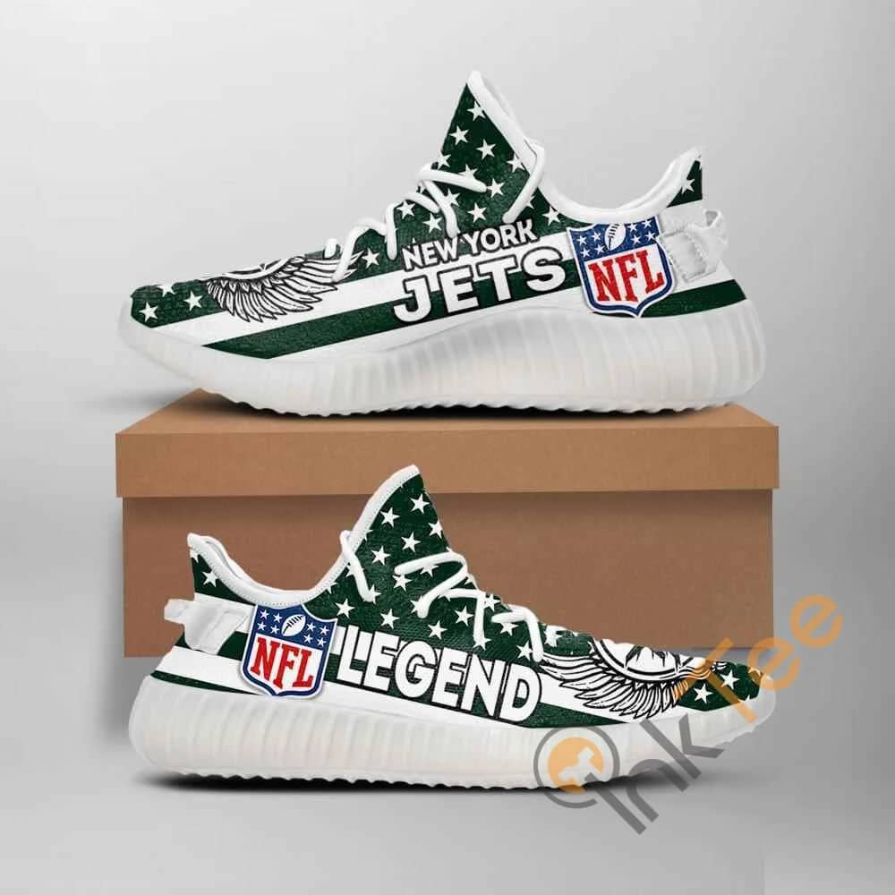 New York Jets Legend Nfl Amazon Best Selling Yeezy Boost