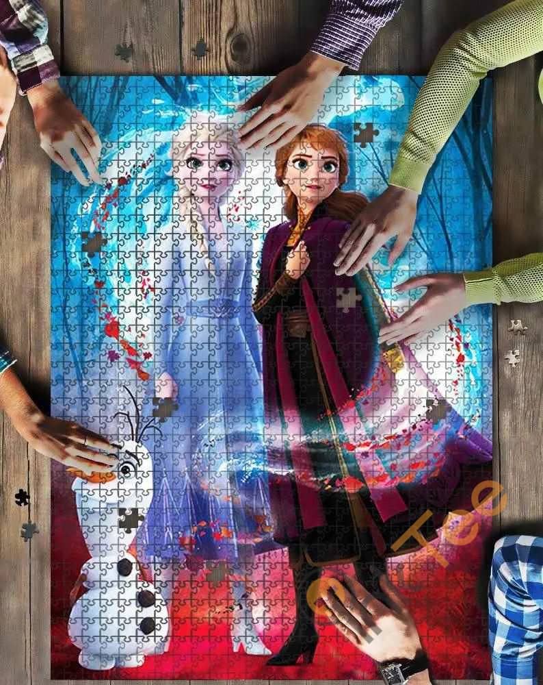 Princess Of Frozen Kid Toys Jigsaw Puzzle