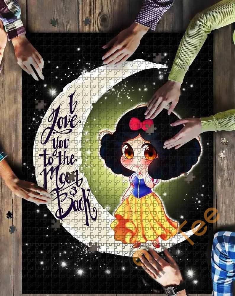 Snow White Love To The Moon Kid Toys Jigsaw Puzzle