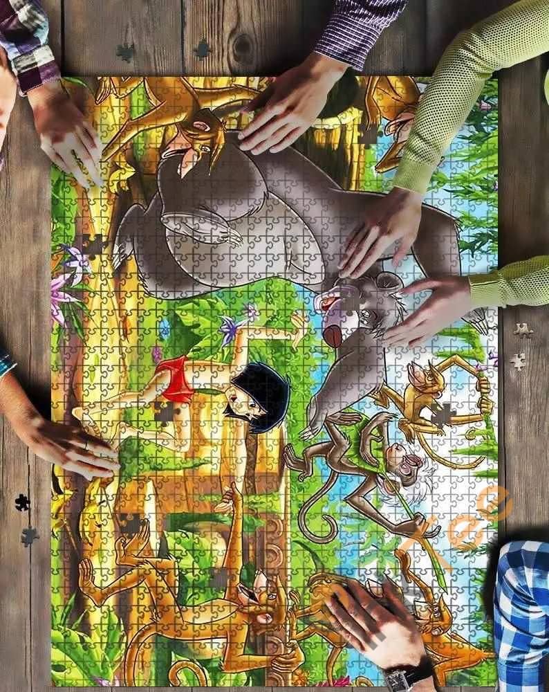 The Jungle Book 4 Kid Toys Jigsaw Puzzle