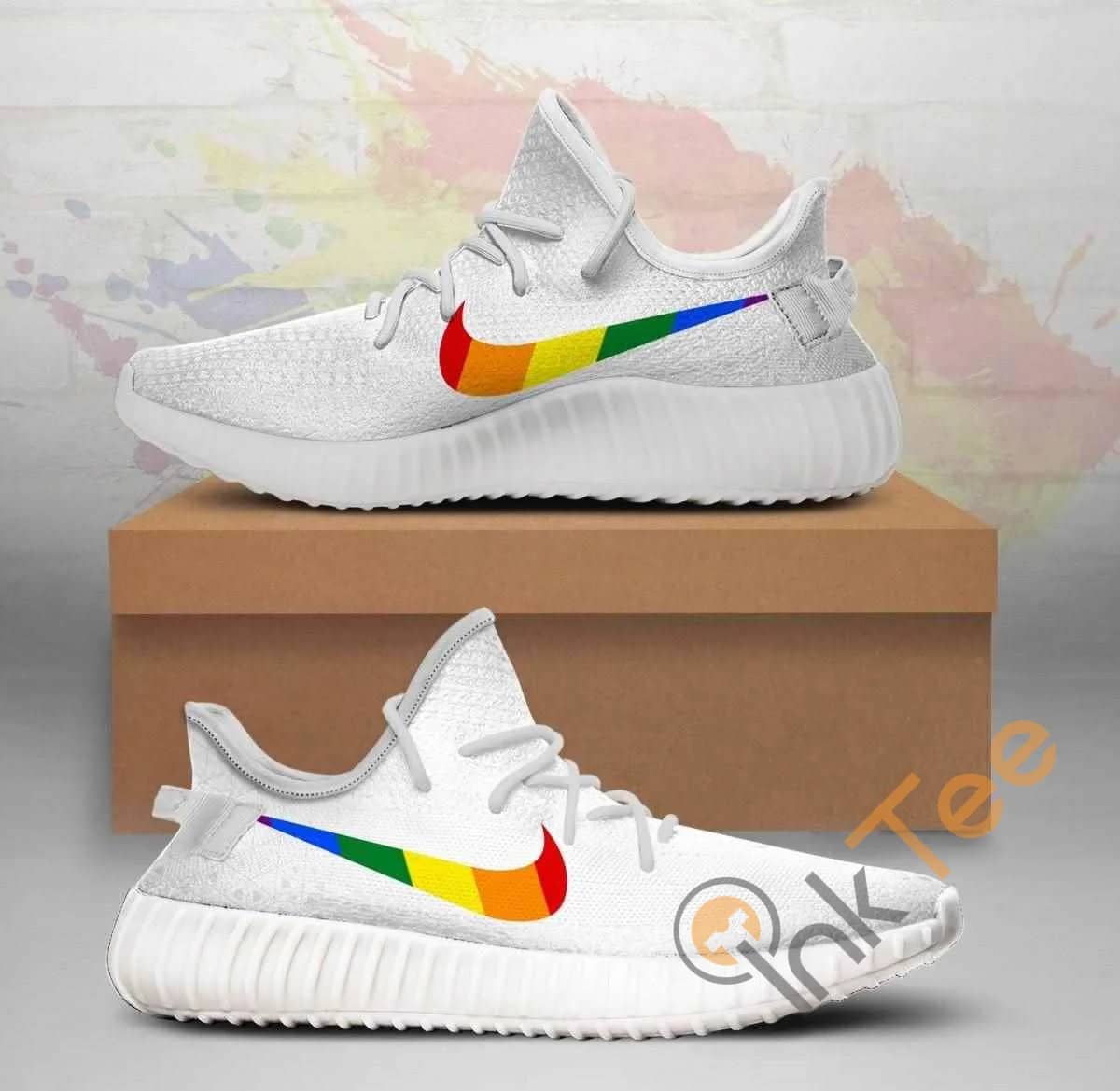 White Lgbt Amazon Best Selling Yeezy Boost