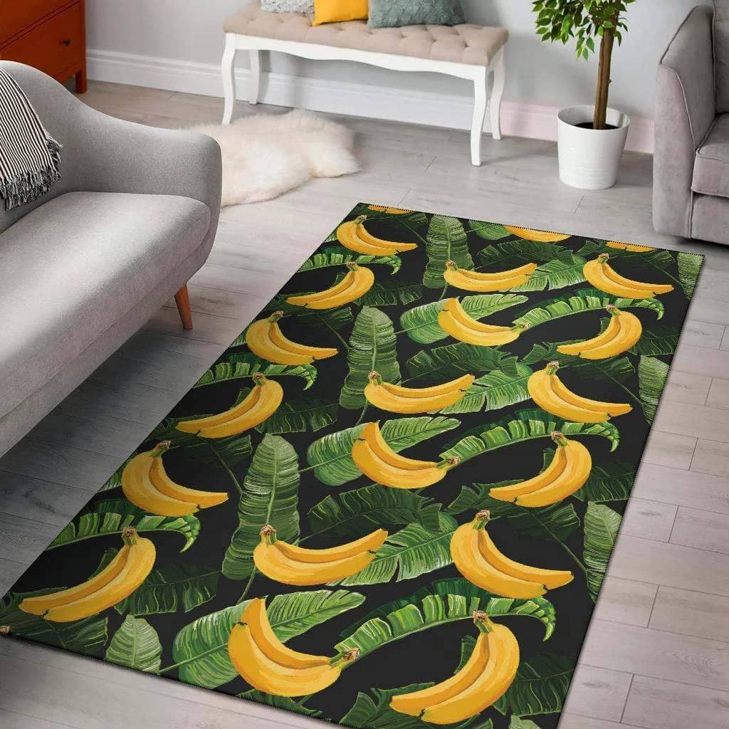 Banana Pattern Print Design Limited Edition Amazon Best Seller Sku 267201 Rug