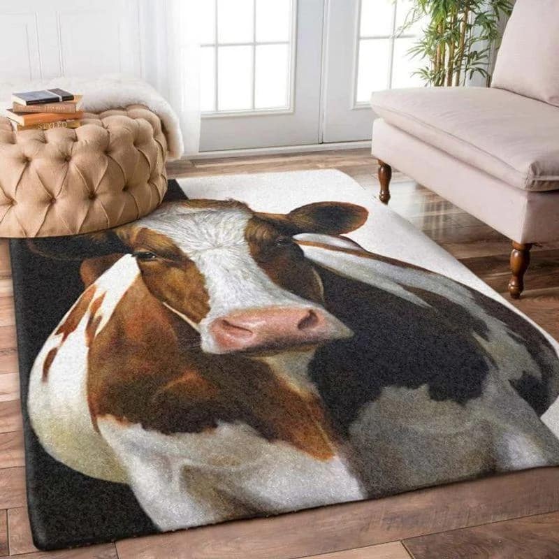 Big Cow Rectangle Limited Edition Amazon Best Seller Sku 262518 Rug