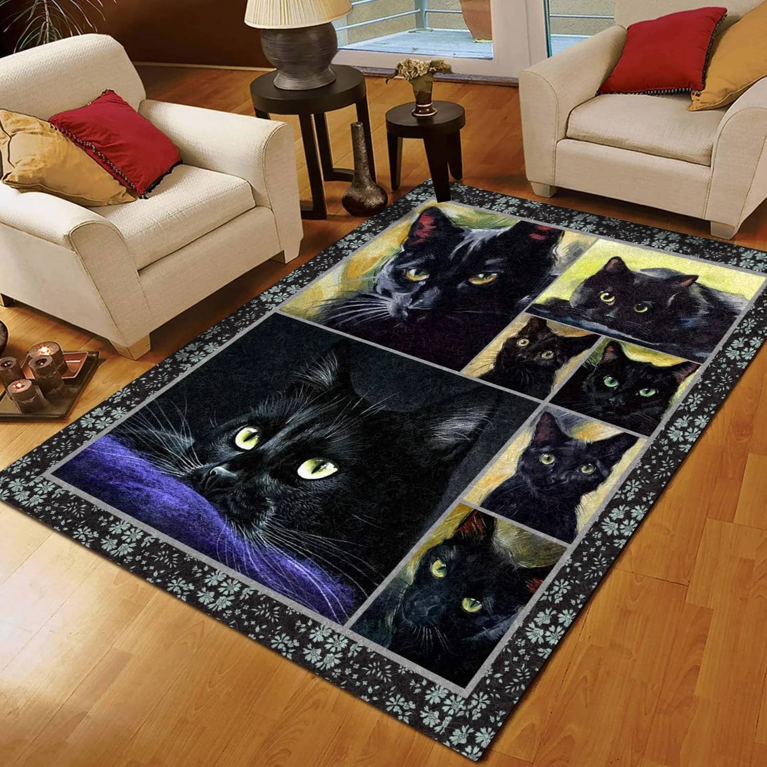 Black Cat Limited Edition Amazon Best Seller Sku 262549 Rug