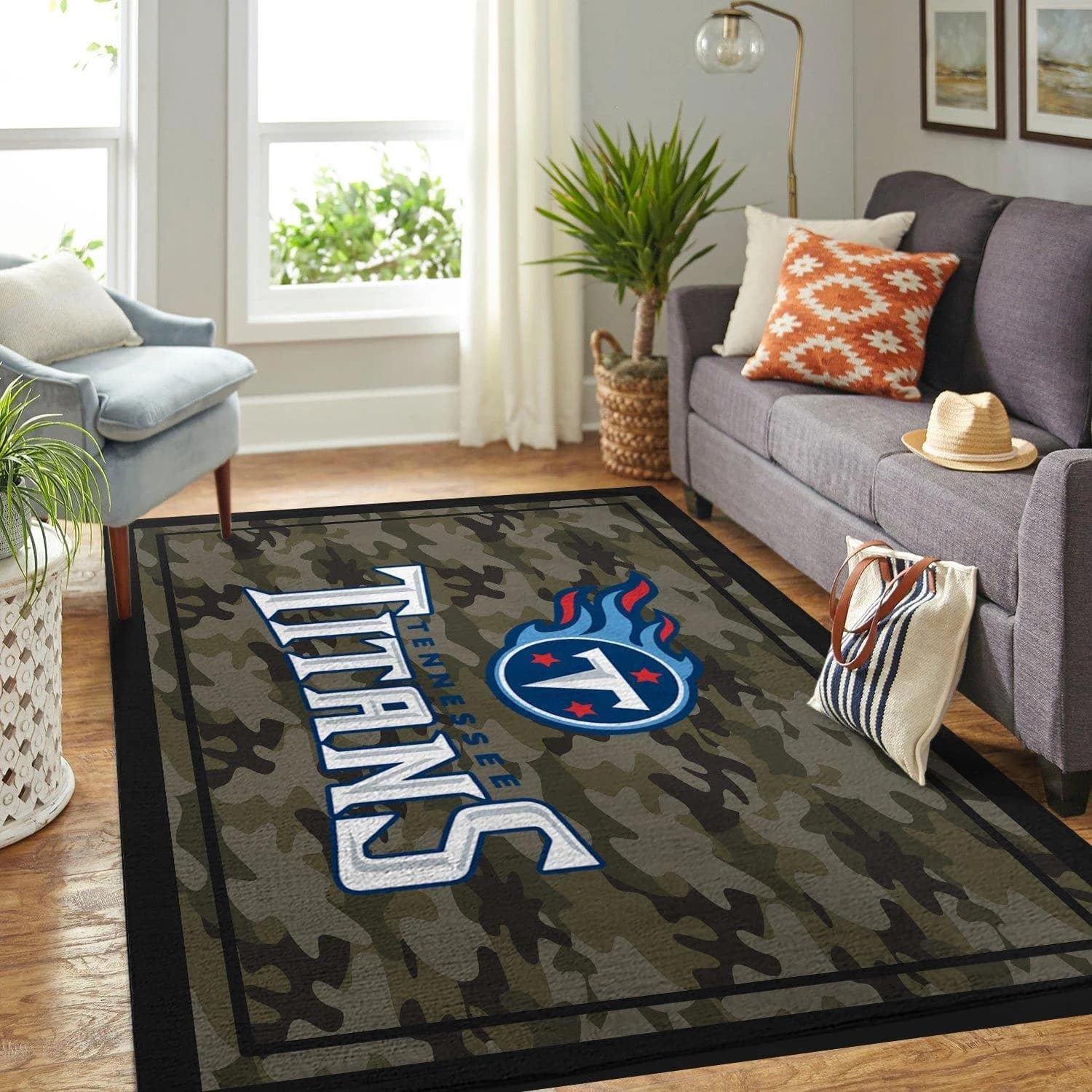 Camo Camouflage Tennessee Titans Nfl Limited Edition Amazon Best Seller Sku 267164 Rug