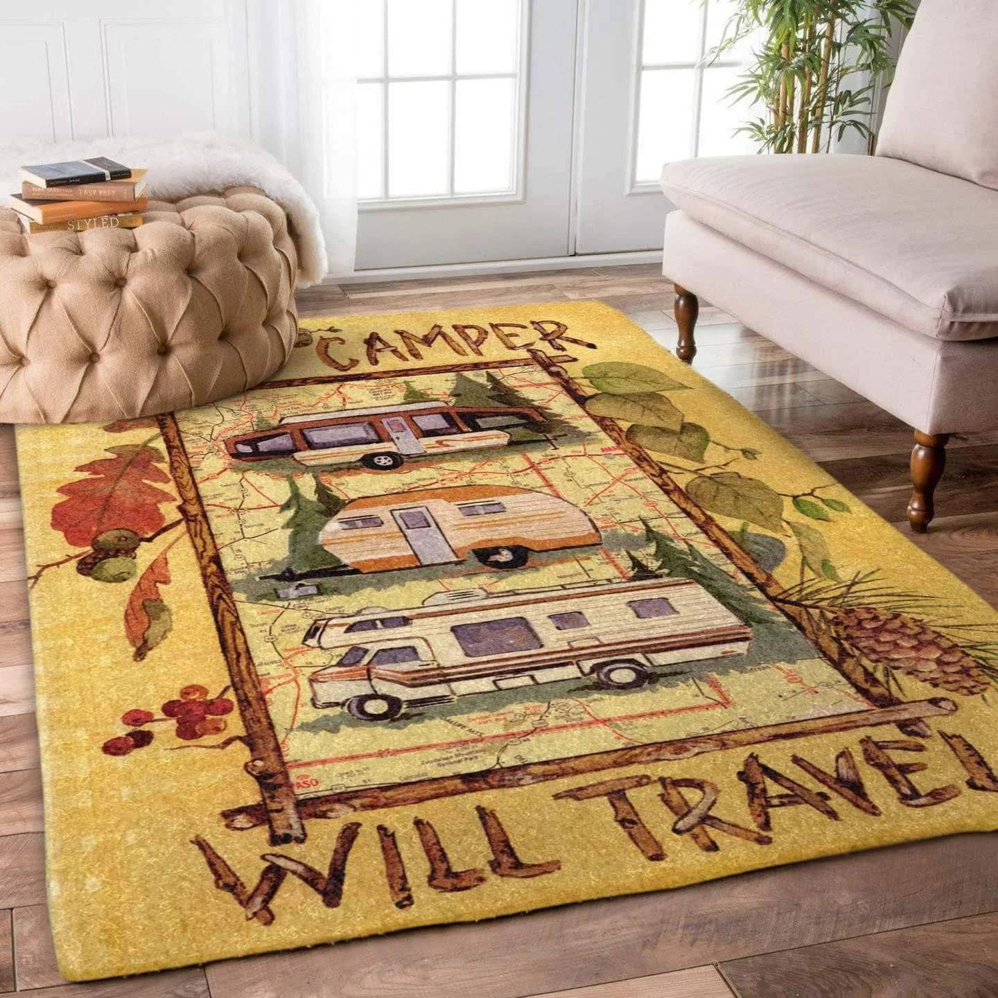 Camping Limited Edition Amazon Best Seller Sku 264985 Rug