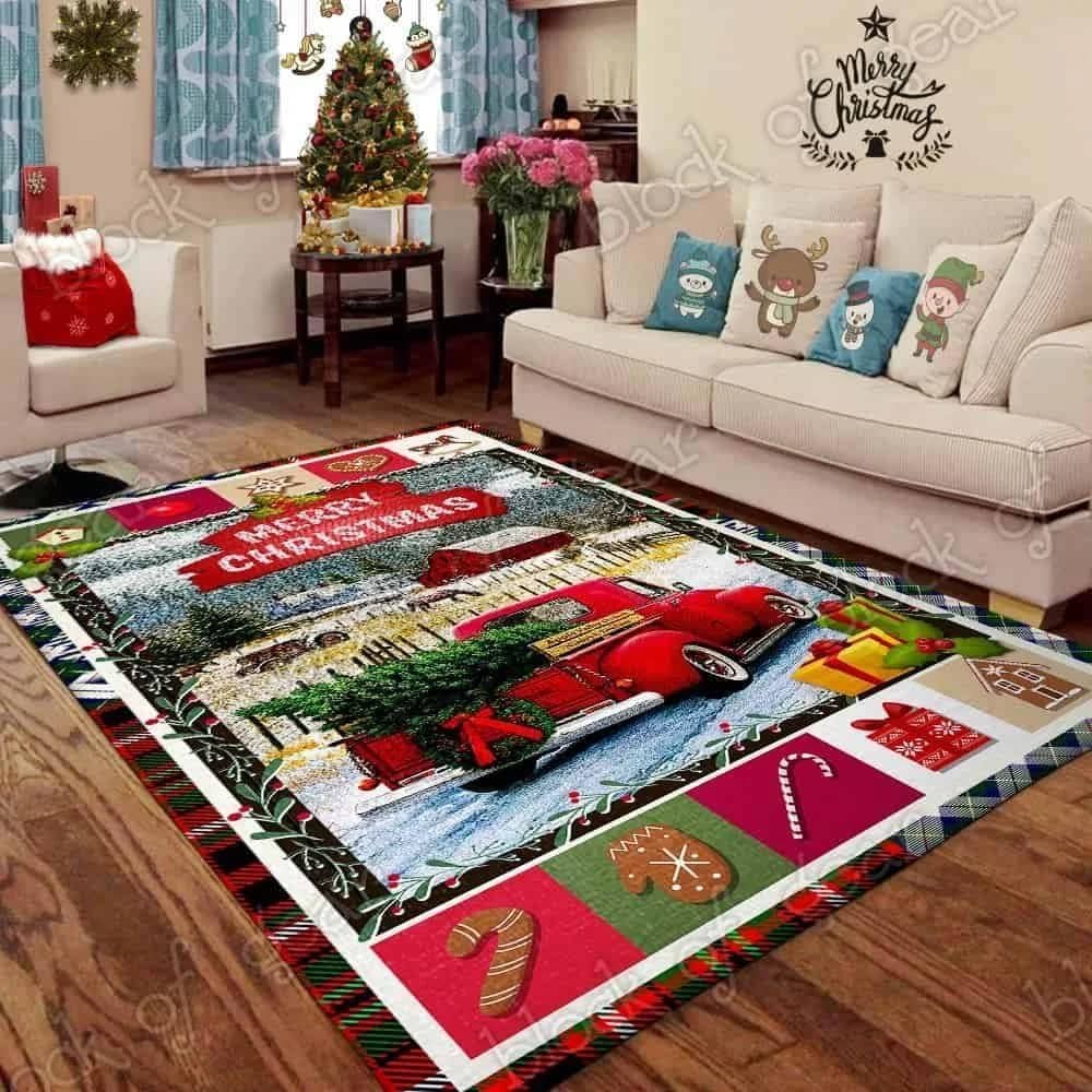 Country Life Red Truck Christmas Area Limited Edition Amazon Best Seller Sku 267121 Rug