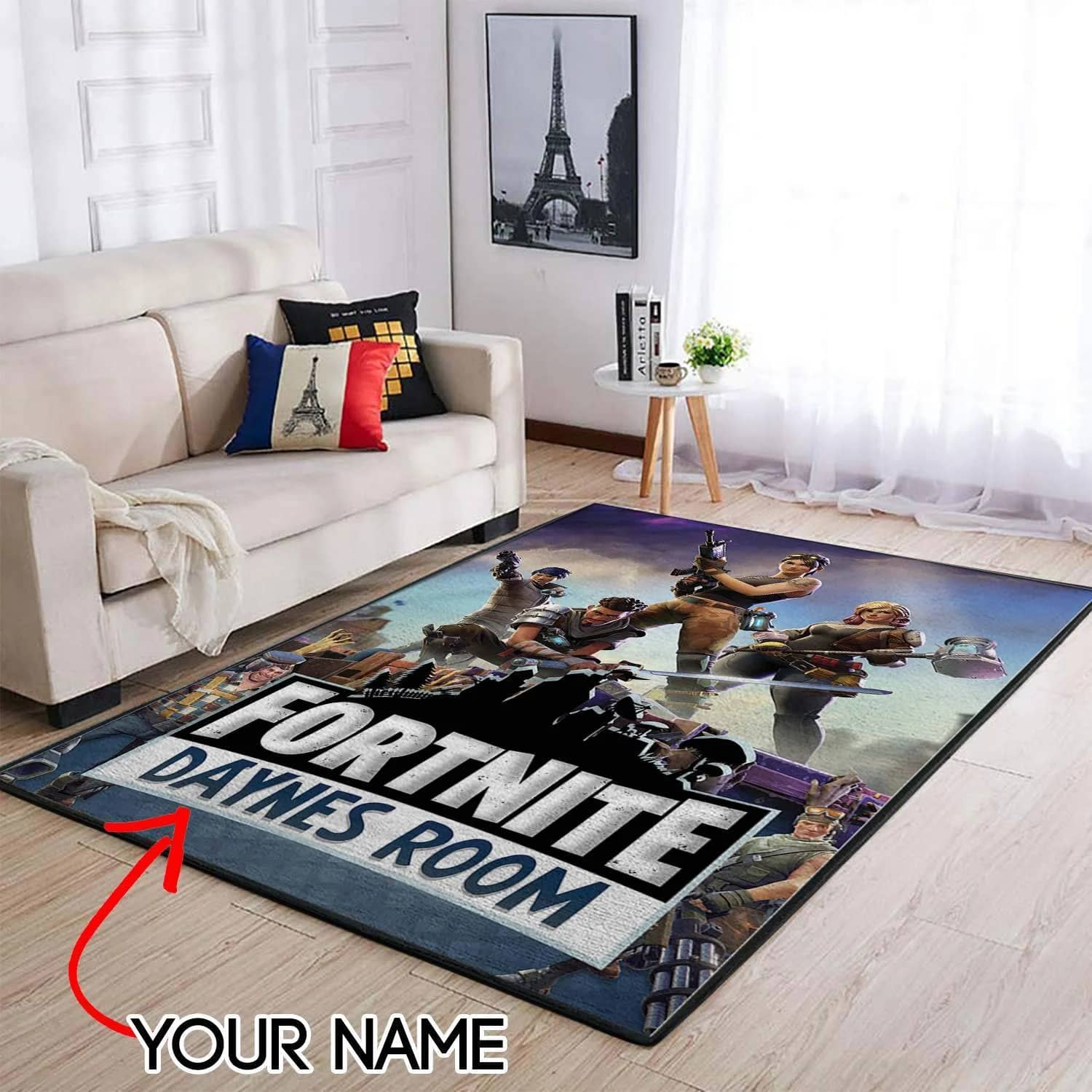 Customized Name Fortnite Area Limited Edition Amazon Best Seller Sku 264956 Rug