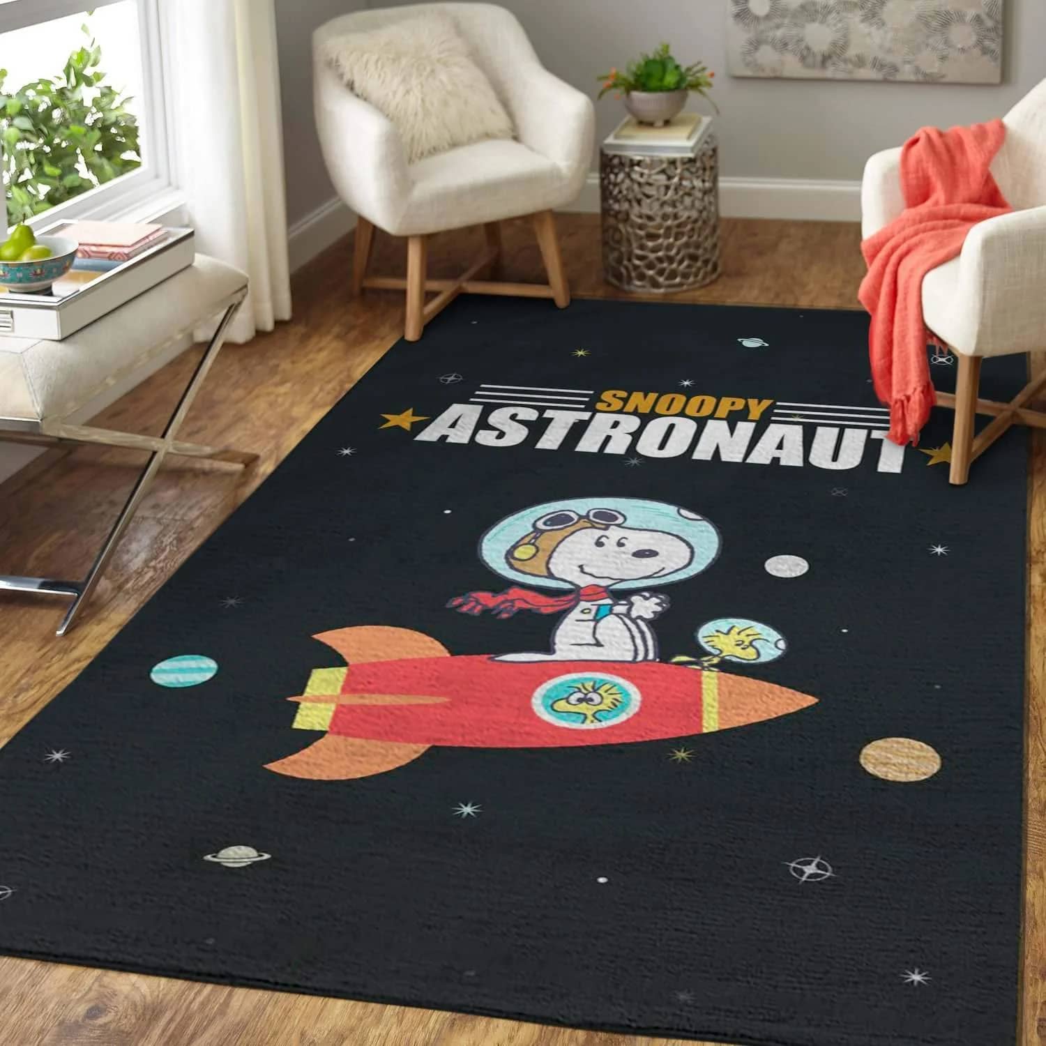 Disney Fans Snoopy Astronaut Area Limited Edition Amazon Best Seller Sku 264875 Rug
