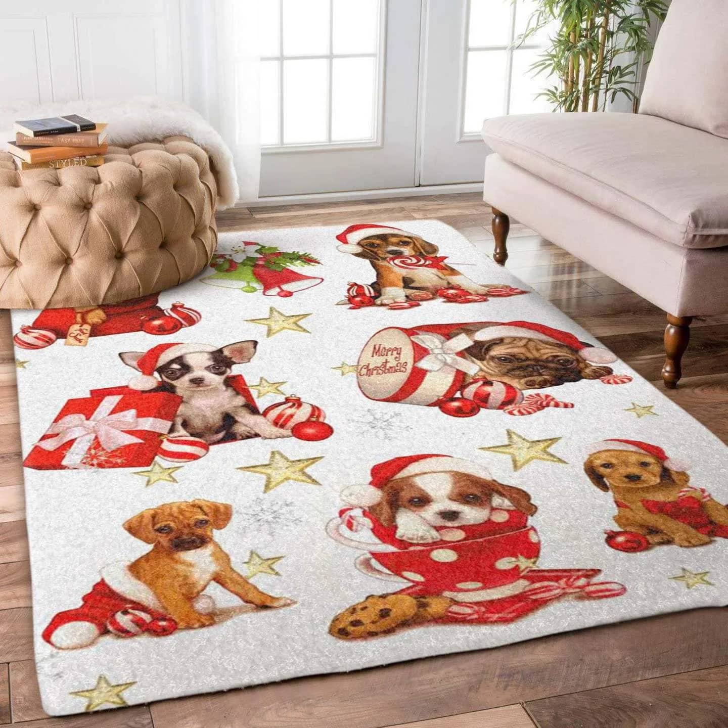 Dogs Christmas Limited Edition Amazon Best Seller Sku 262694 Rug