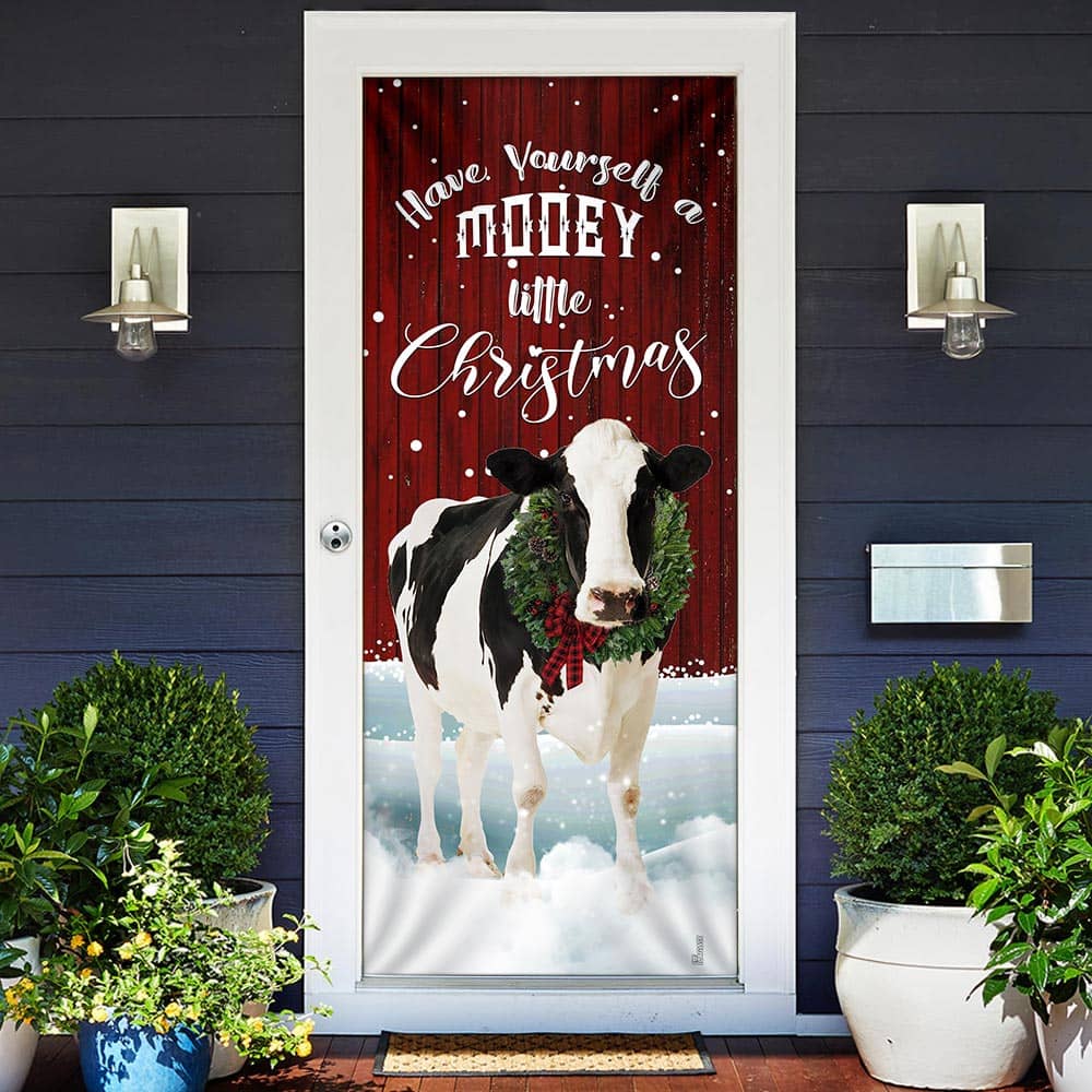 Inktee Store - A Little Mooey Christmas Door Cover Image
