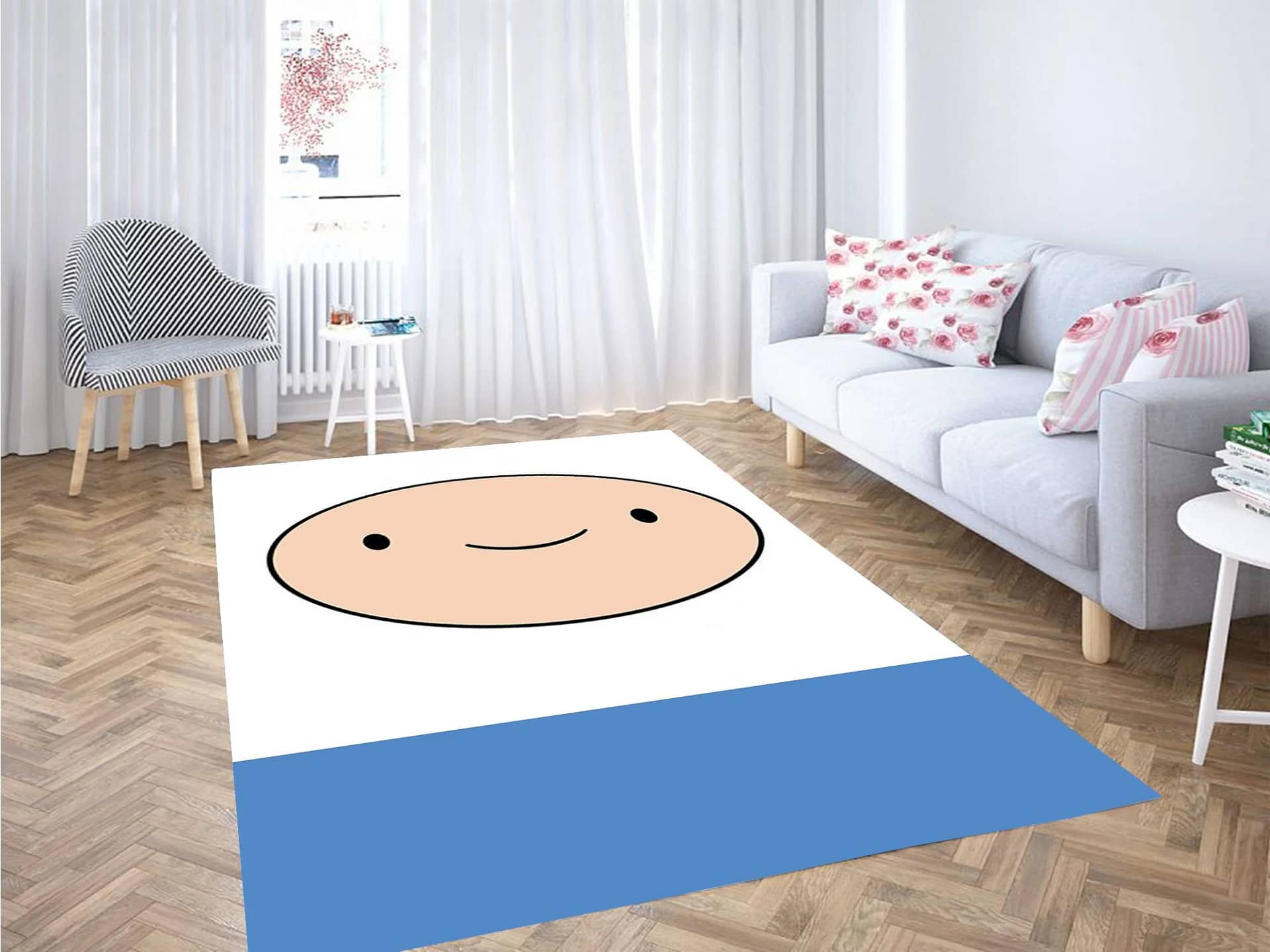 Adventure Time Finn Carpet Rug