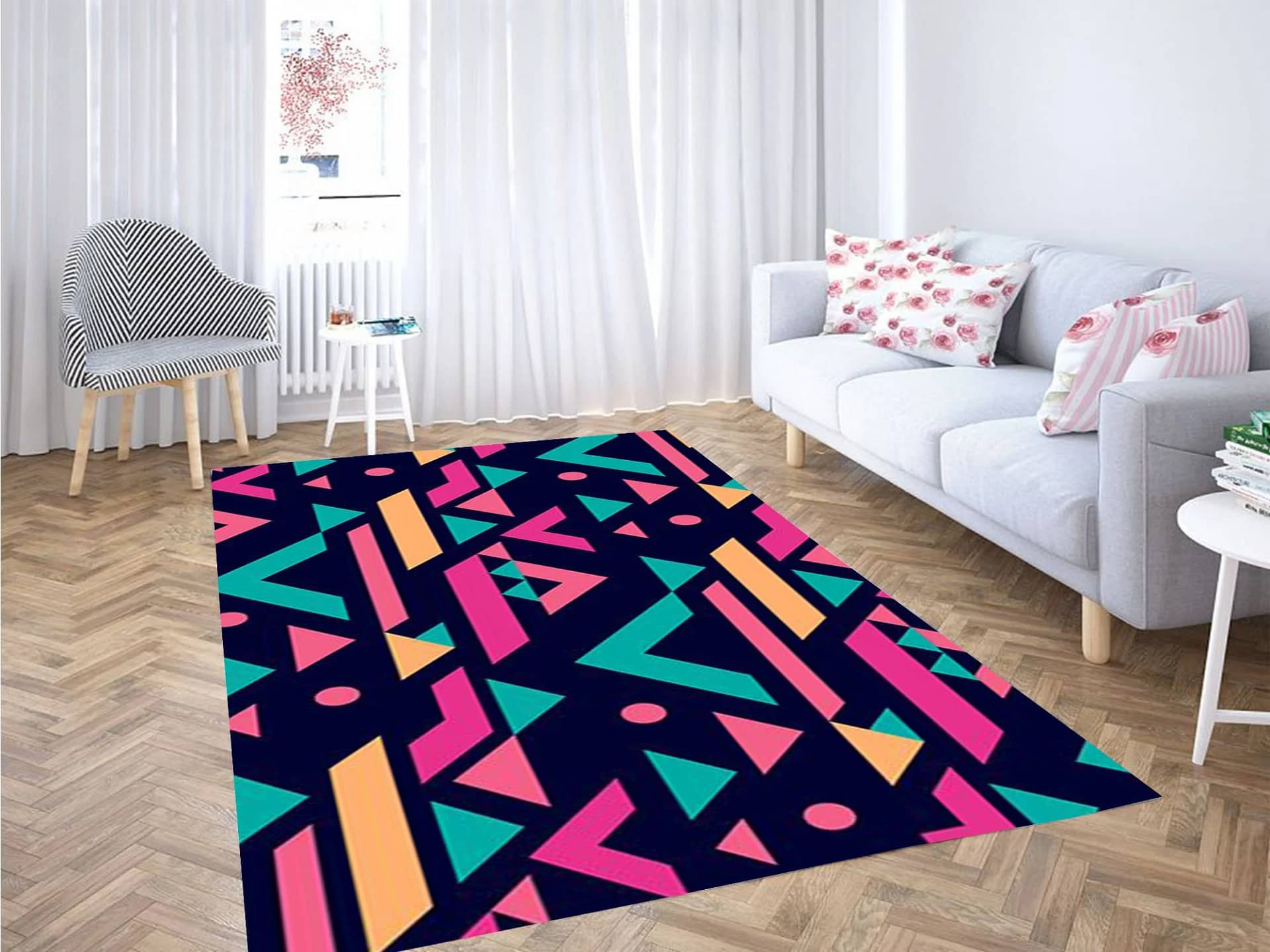 Aesthetic Background Carpet Rug