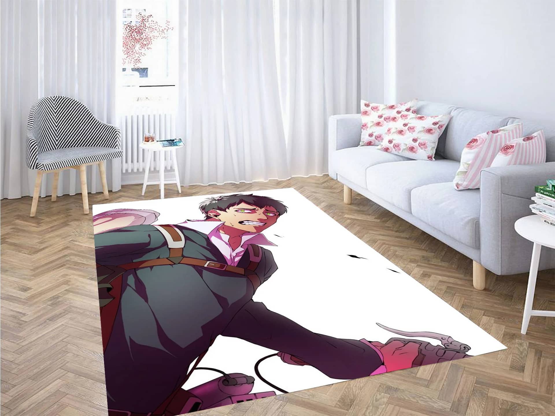 Afraid Bertolt Anime Attack On Titan Carpet Rug