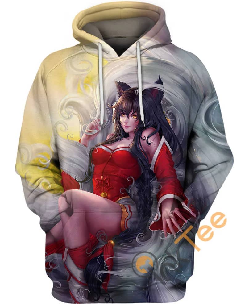 Ahri The Nine-Tailed Fox Amazon Best Selling Hoodie 3D