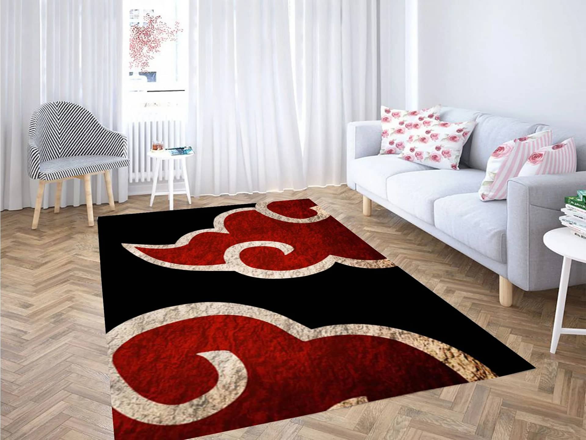 Akatsuki Logo Wallpaper Carpet Rug