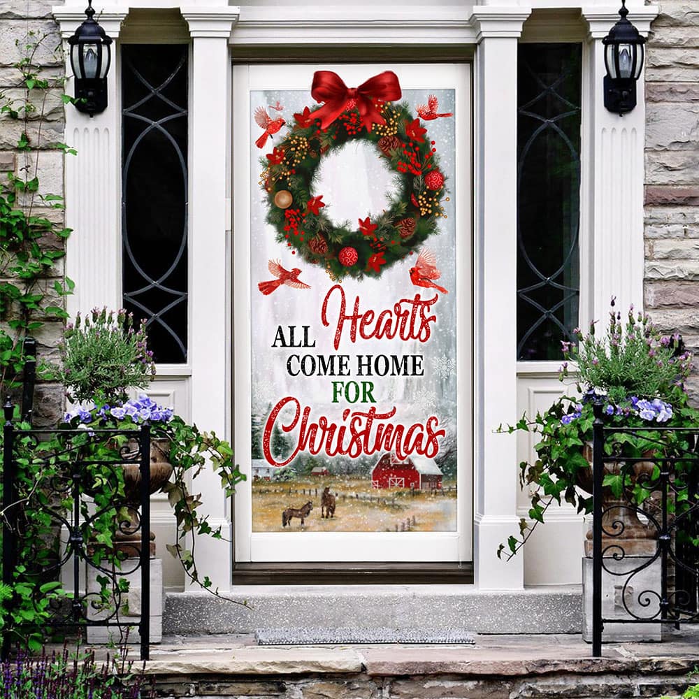 All Hearts Come Home For Christmas No11 Door Cover