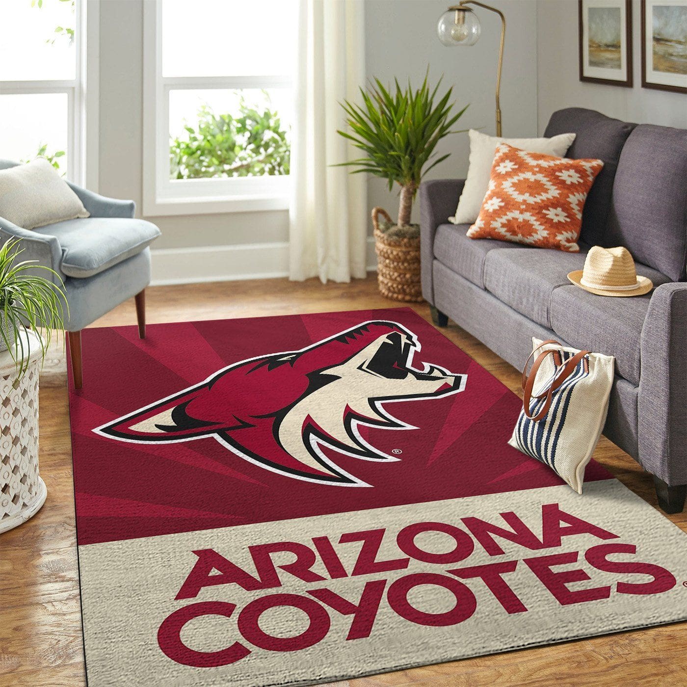 Amazon Arizona Coyotes Living Room Area No1984 Rug