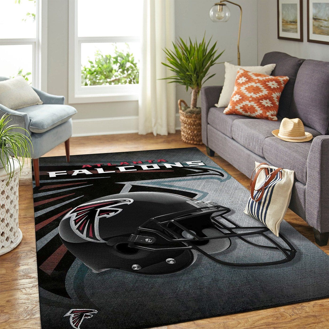 Amazon Atlanta Falcons Living Room Area No2062 Rug
