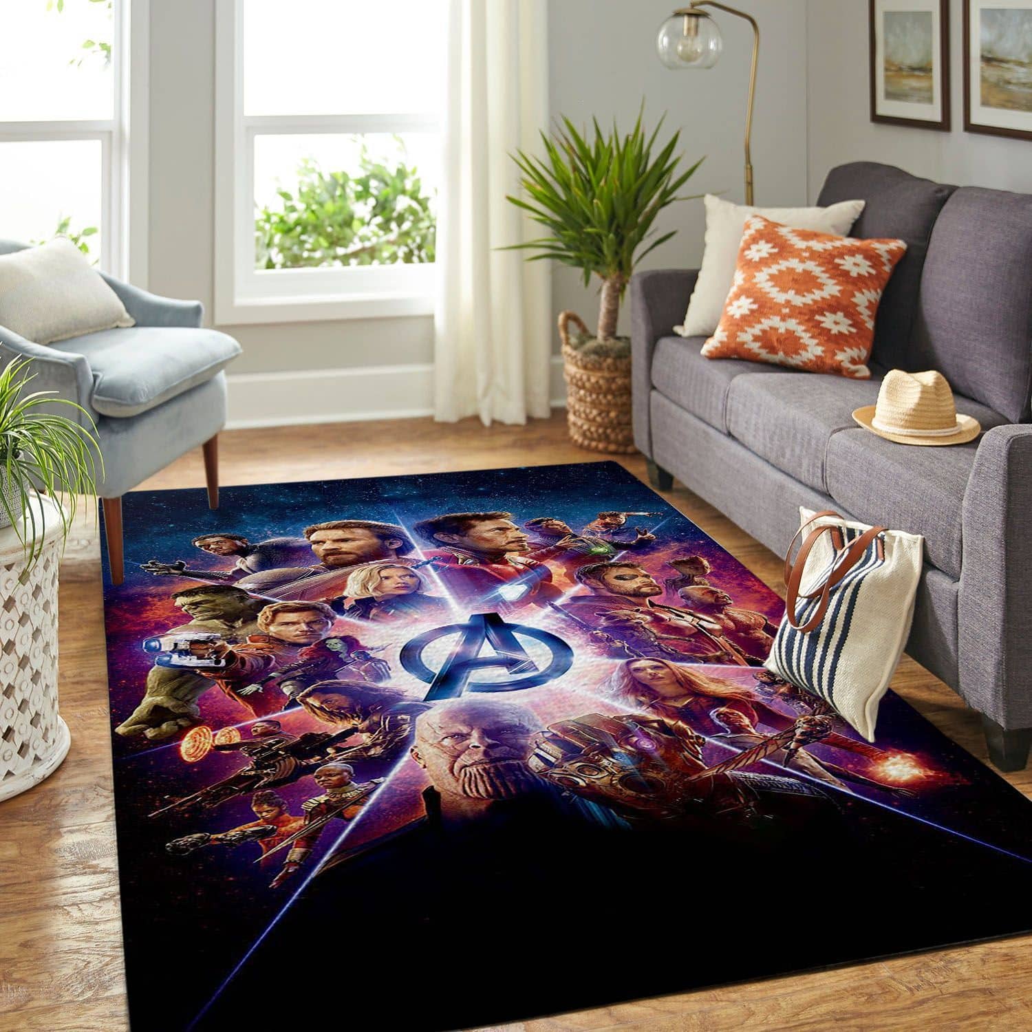 Amazon Avenger Endgame Living Room Area No5645 Rug