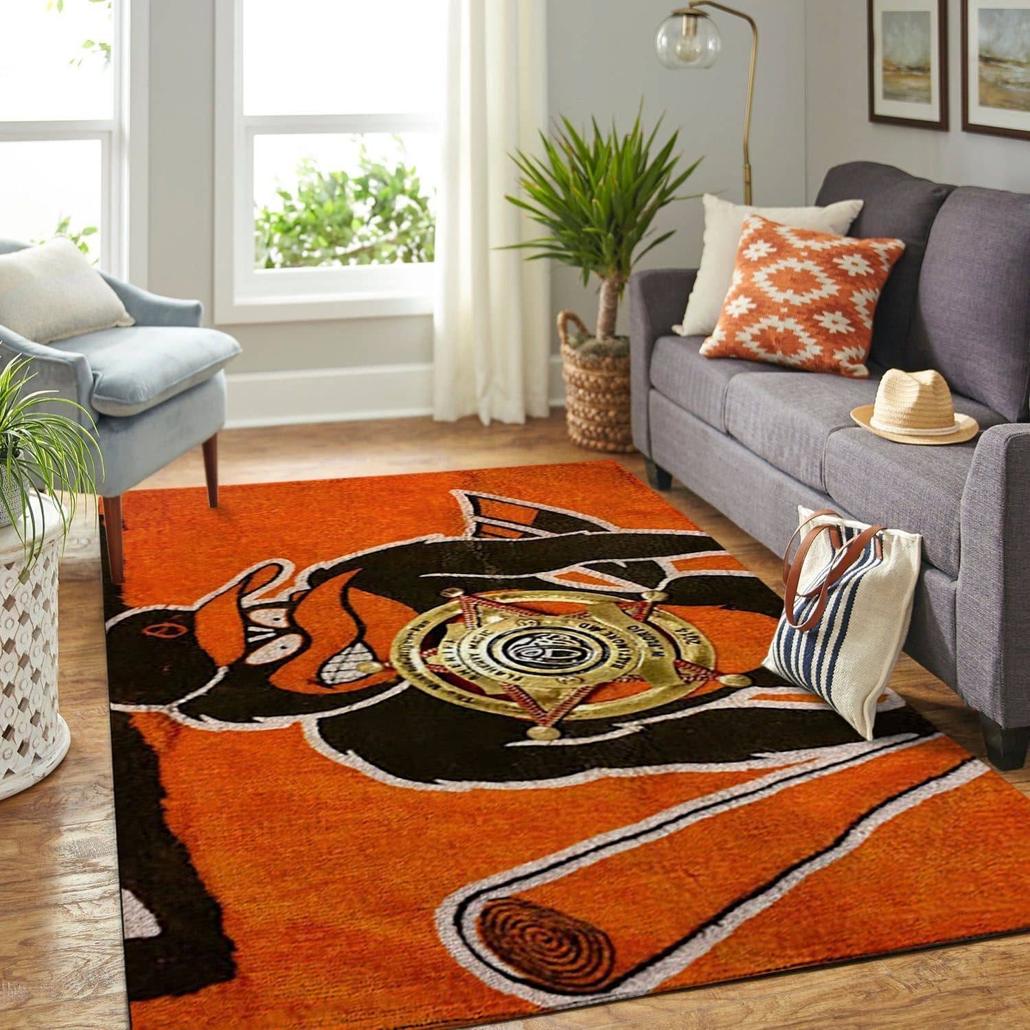Amazon Baltimore Orioles Living Room Area No2128 Rug