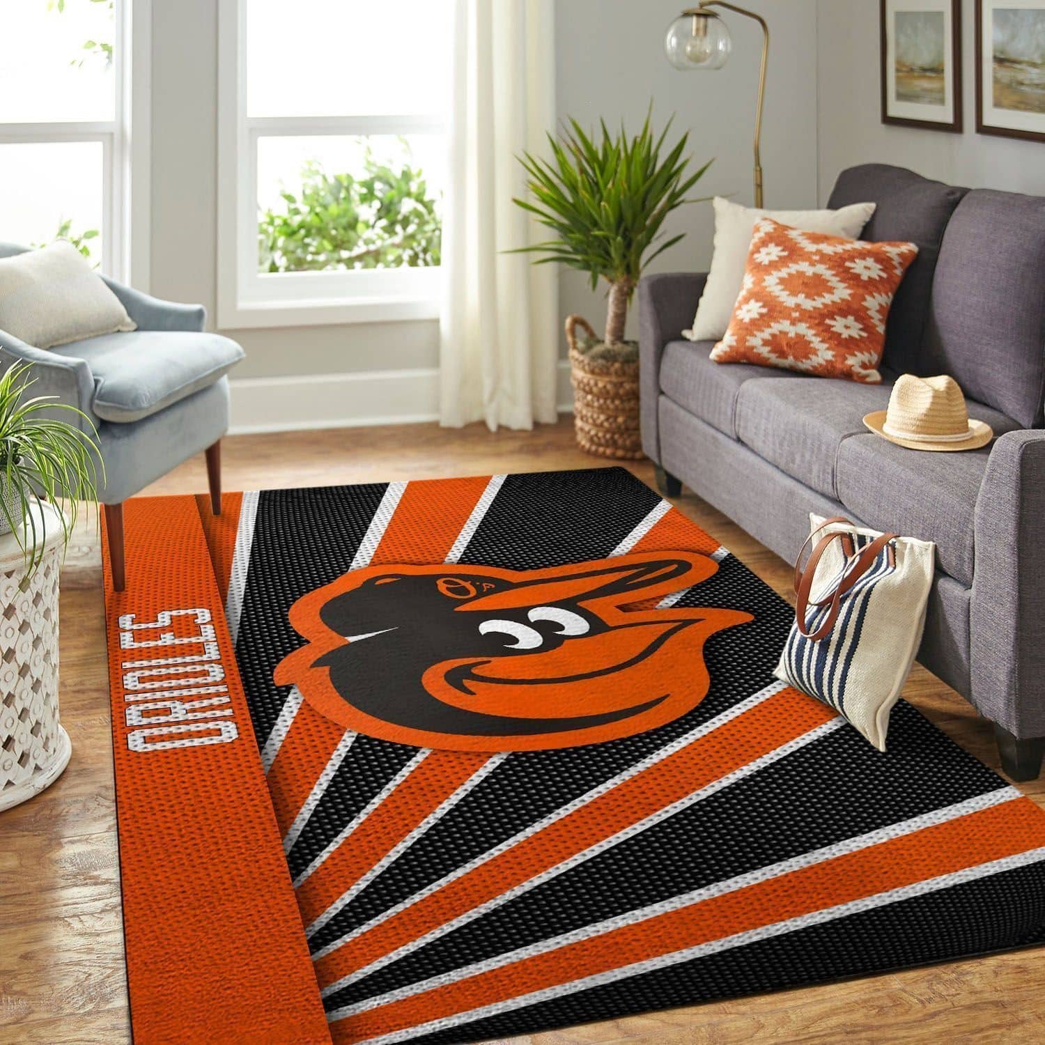 Amazon Baltimore Orioles Living Room Area No2129 Rug