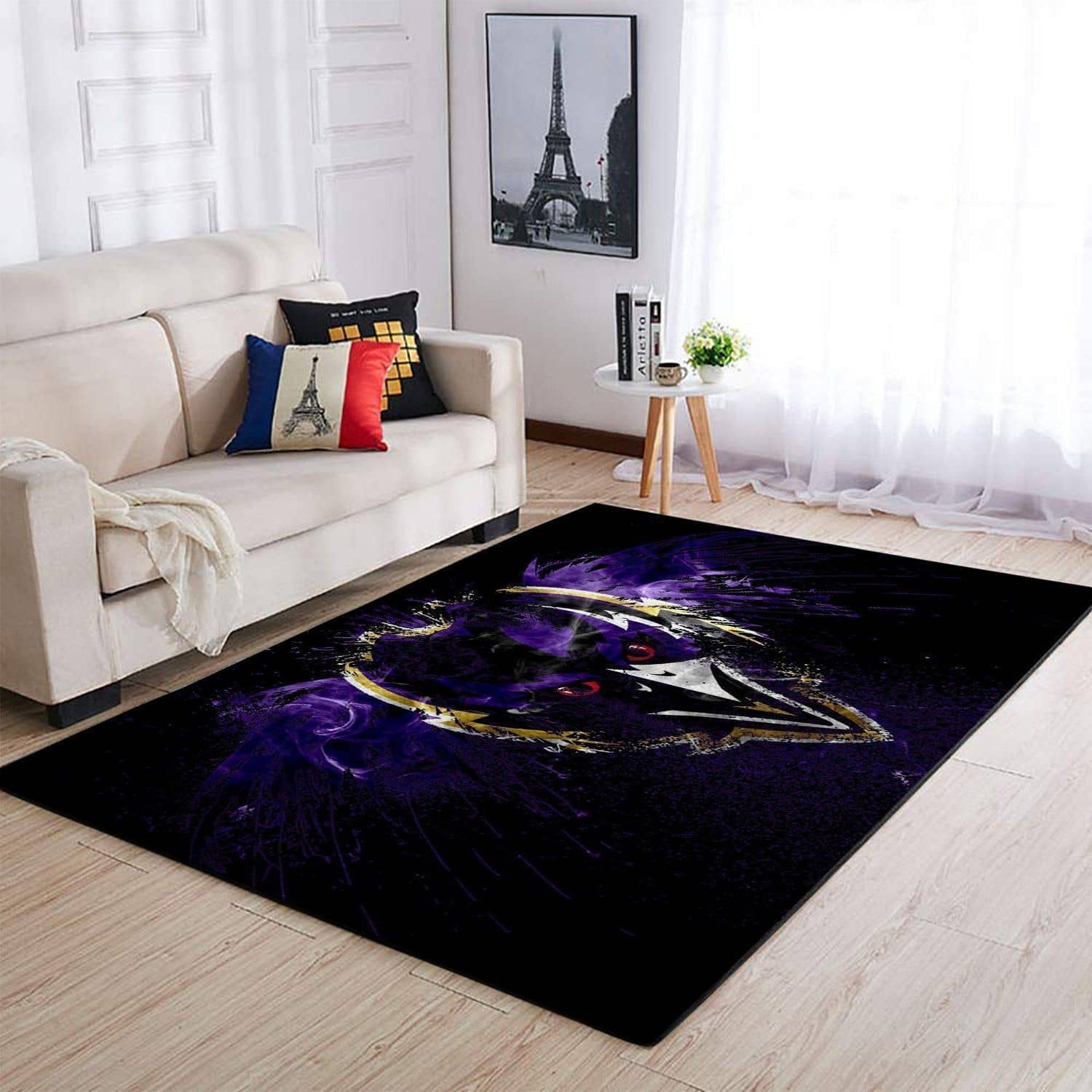 Amazon Baltimore Ravens Living Room Area No2167 Rug