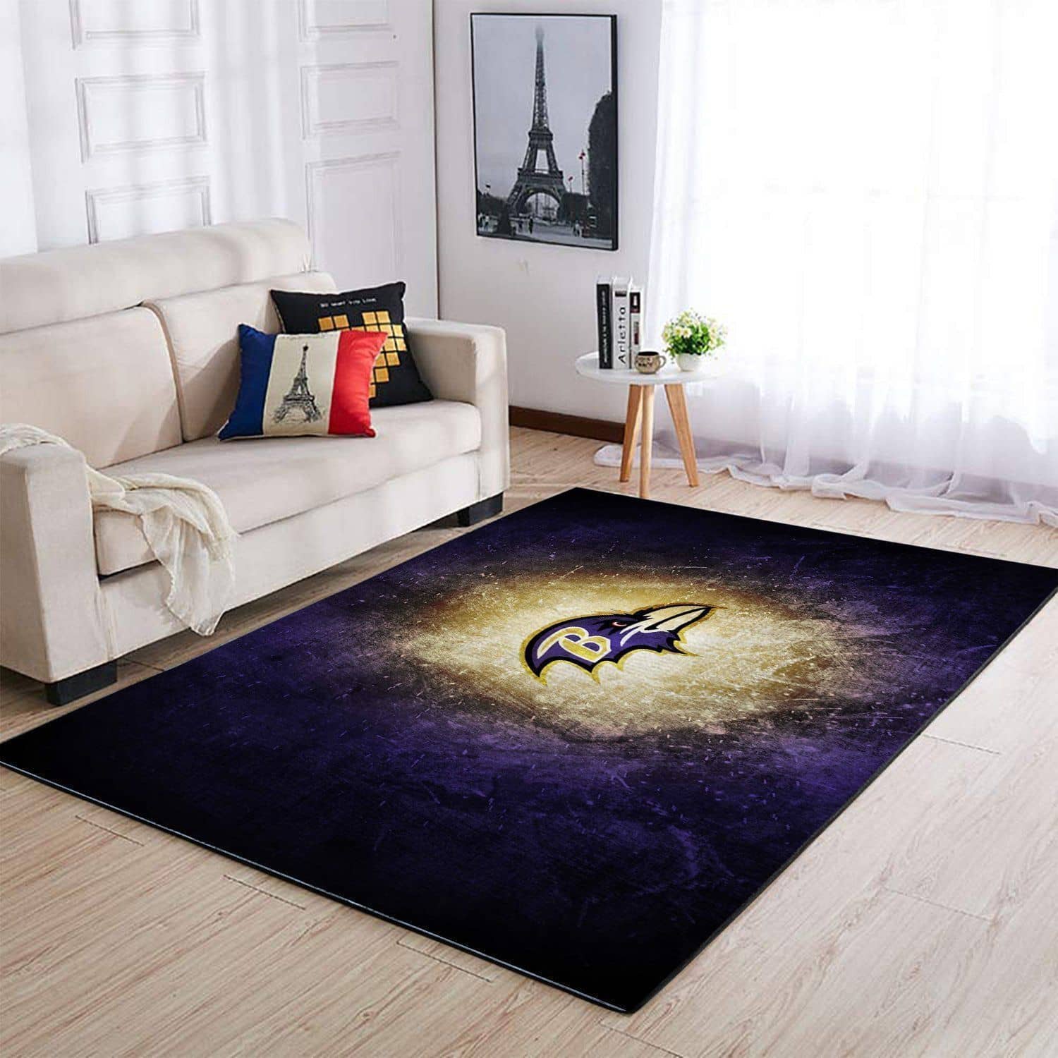 Amazon Baltimore Ravens Living Room Area No2170 Rug