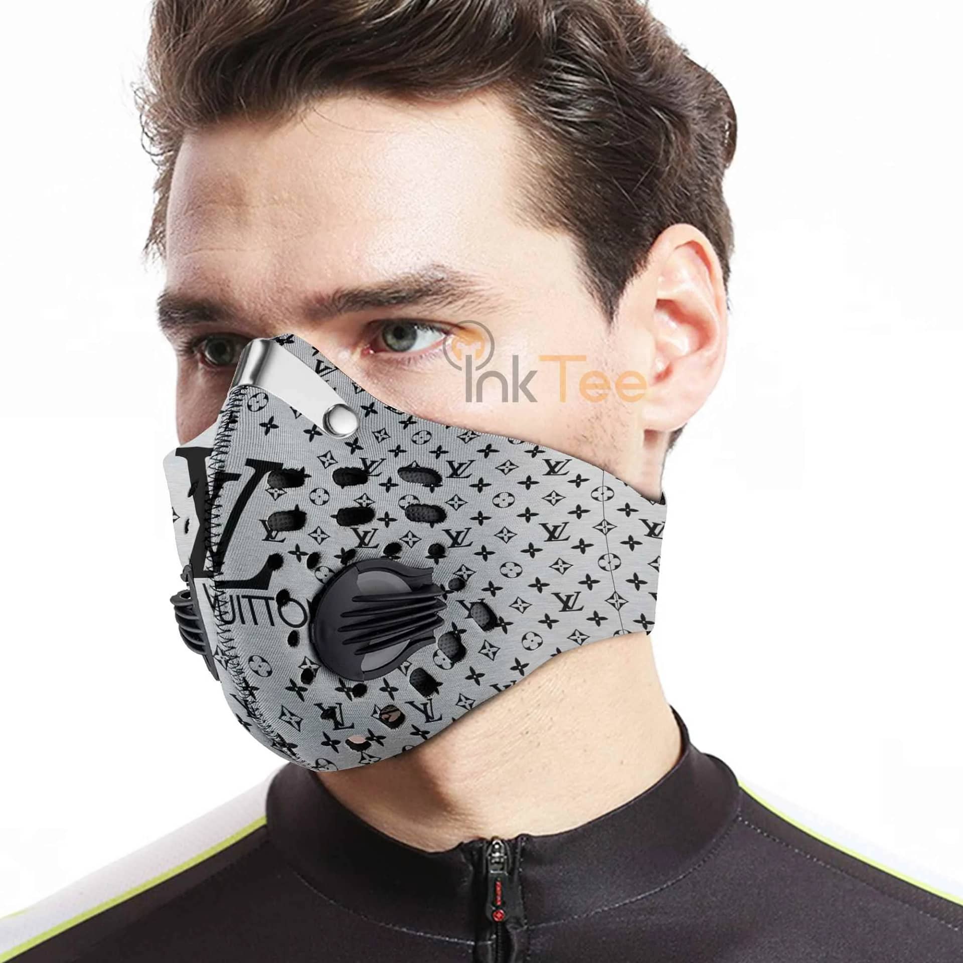 Amazon Best Selling Luis Vuitton Sku 219 Filter Activated Carbon Pm 2.5 Face Mask