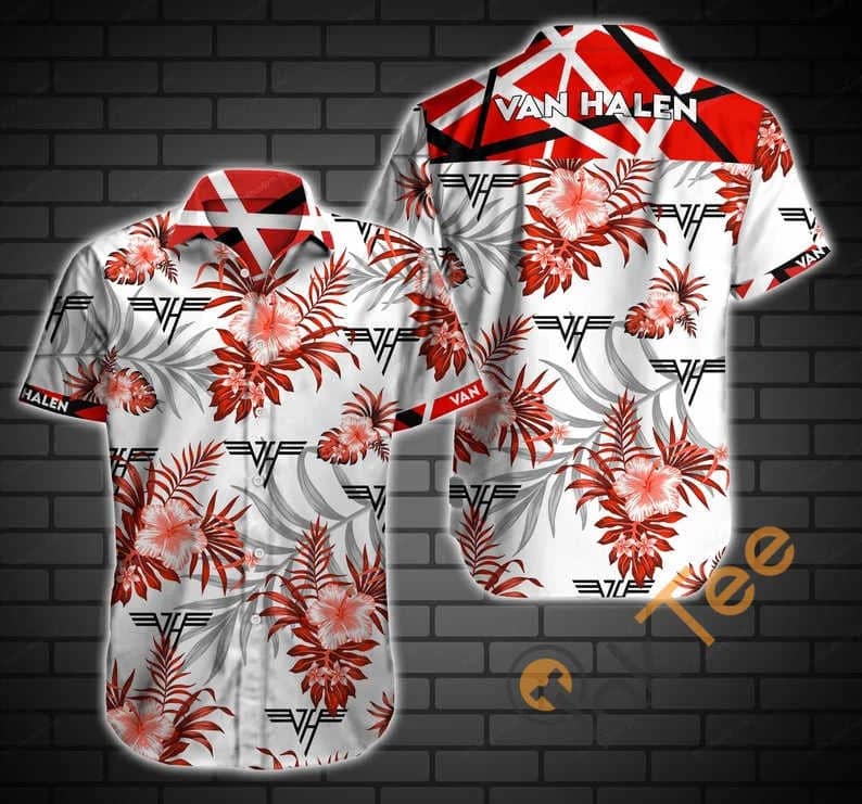 Amazon Best Selling Van Halen Hawaiian shirts