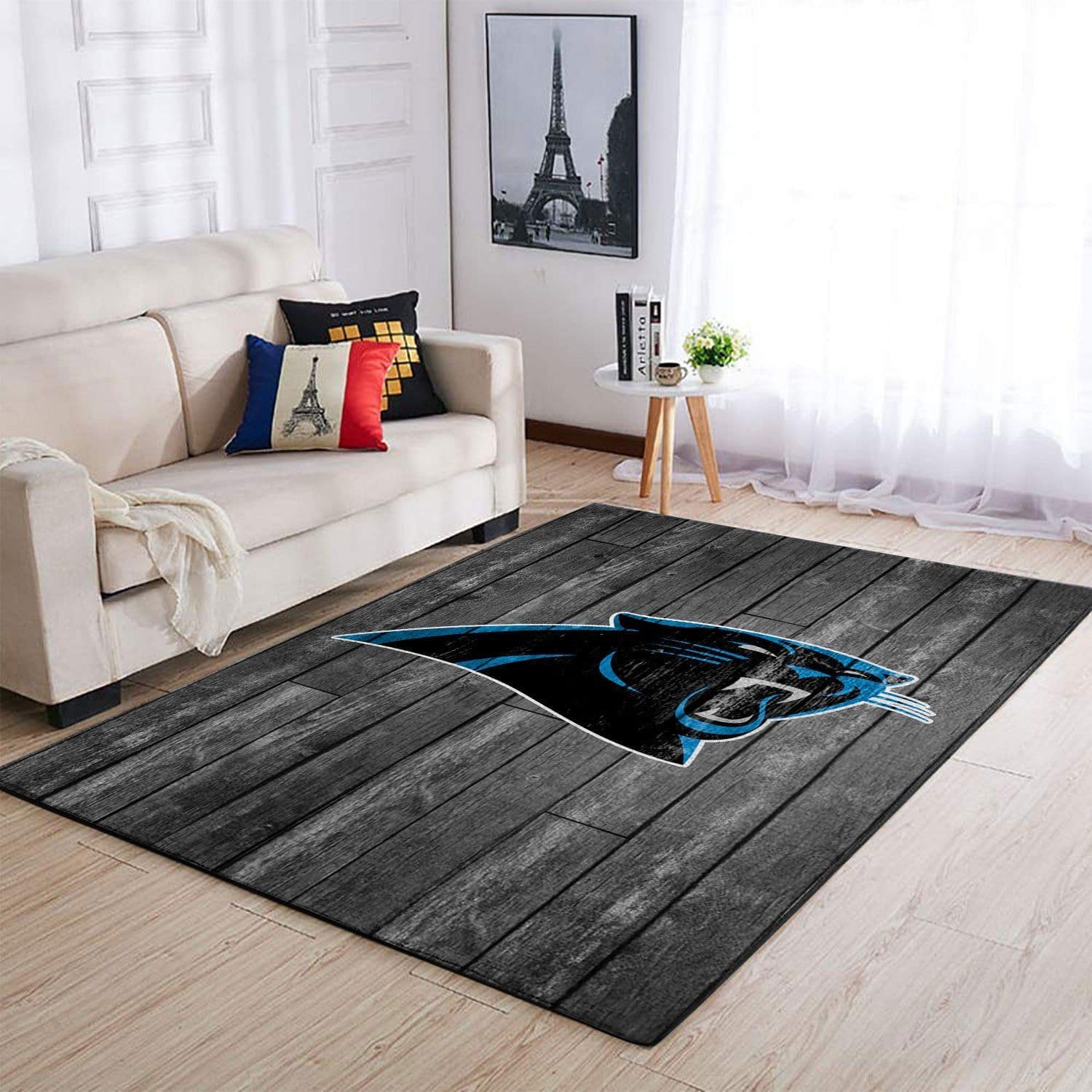 Amazon Carolina Panthers Living Room Area No2371 Rug