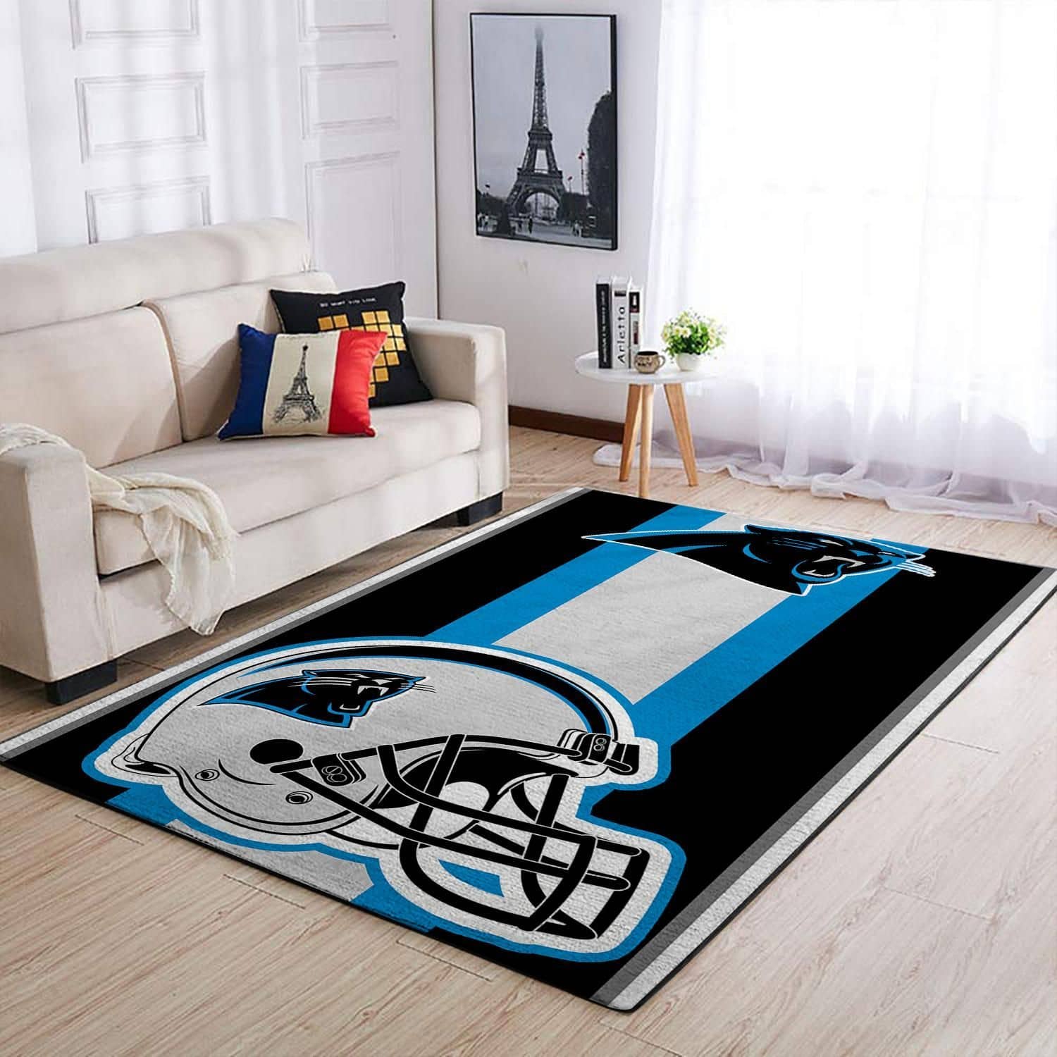 Amazon Carolina Panthers Living Room Area No2374 Rug