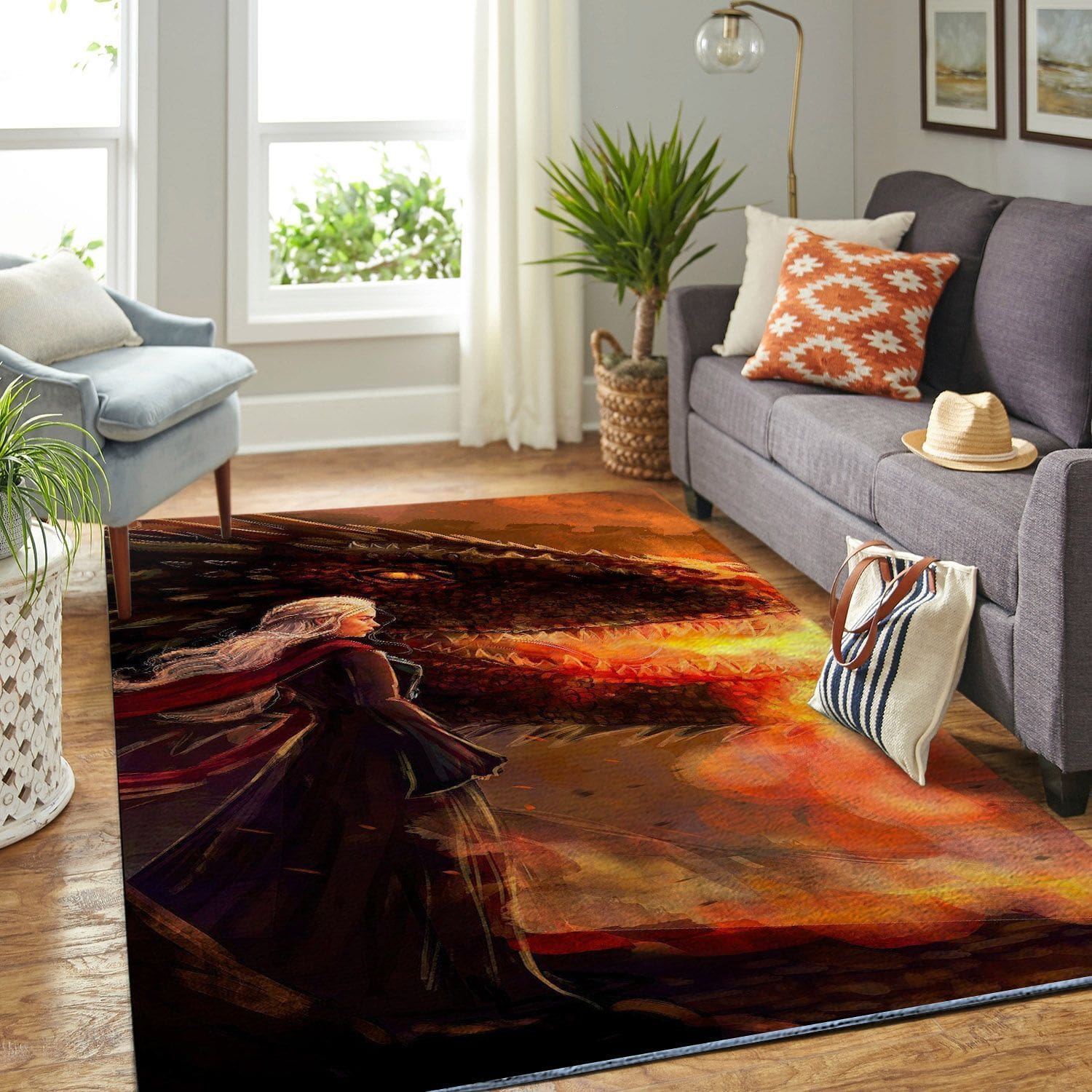 Amazon Game Of Thrones Living Room Area No6089 Rug