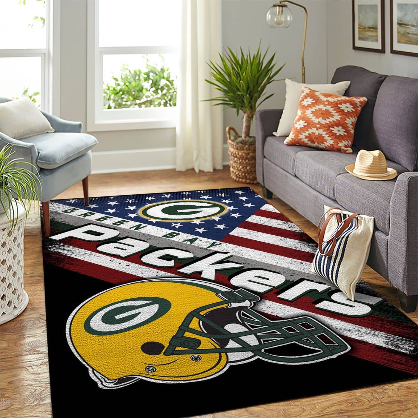 Amazon Green Bay Packers Living Room Area No3109 Rug