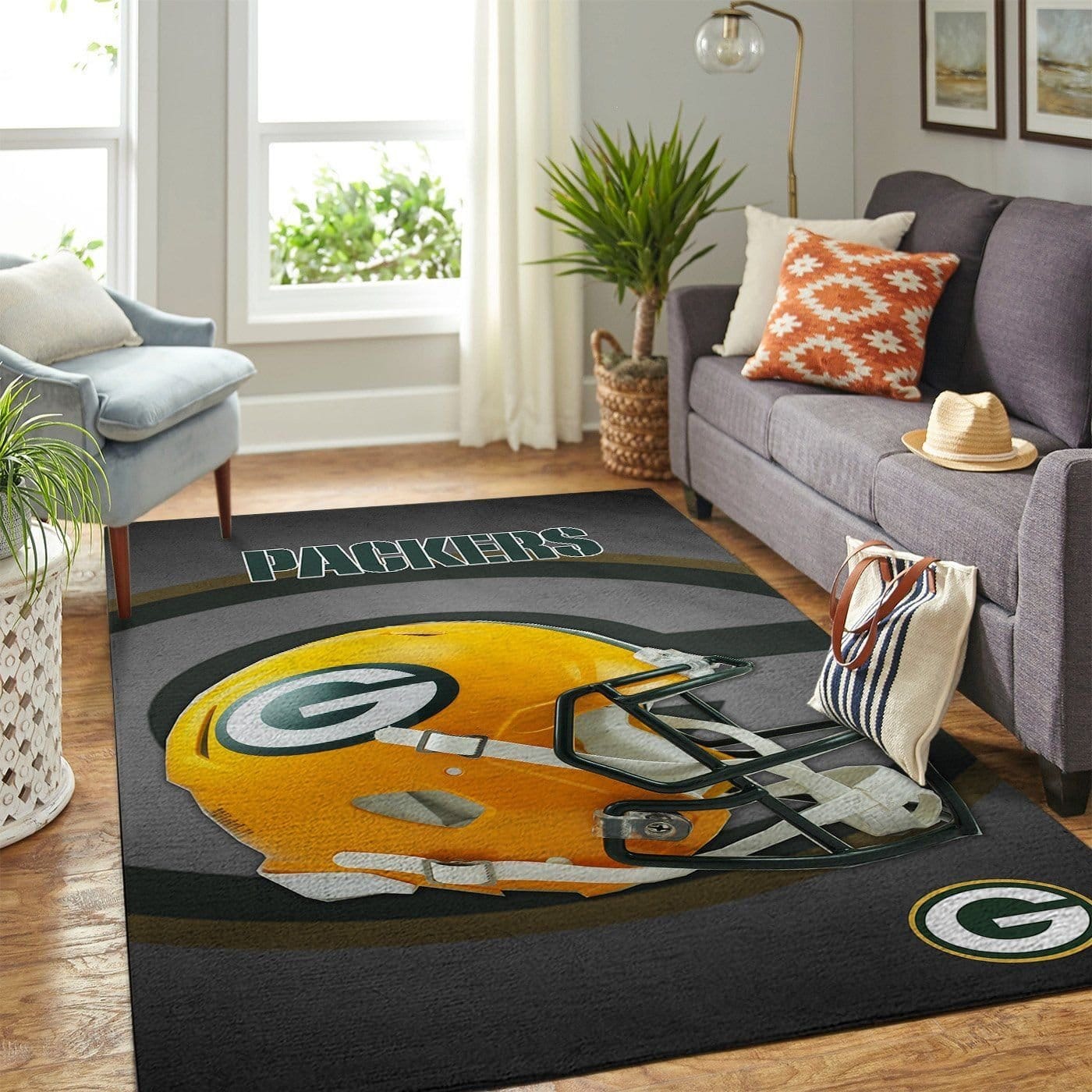 Amazon Green Bay Packers Living Room Area No3114 Rug