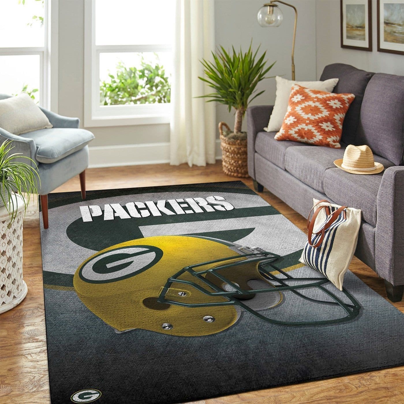 Amazon Green Bay Packers Living Room Area No3116 Rug