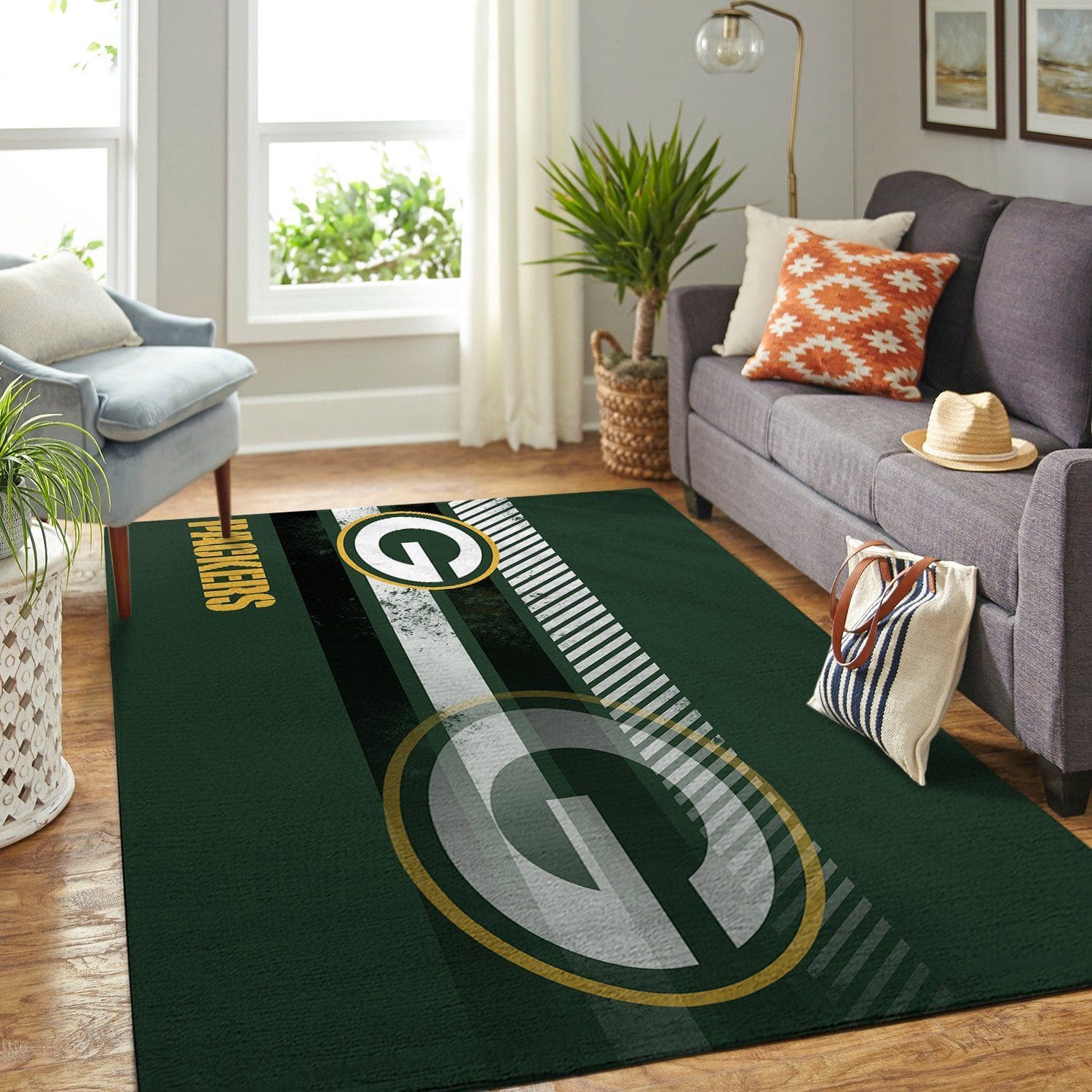 Amazon Green Bay Packers Living Room Area No3118 Rug