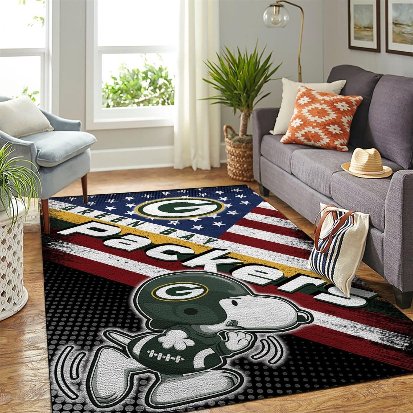 Amazon Green Bay Packers Living Room Area No3123 Rug