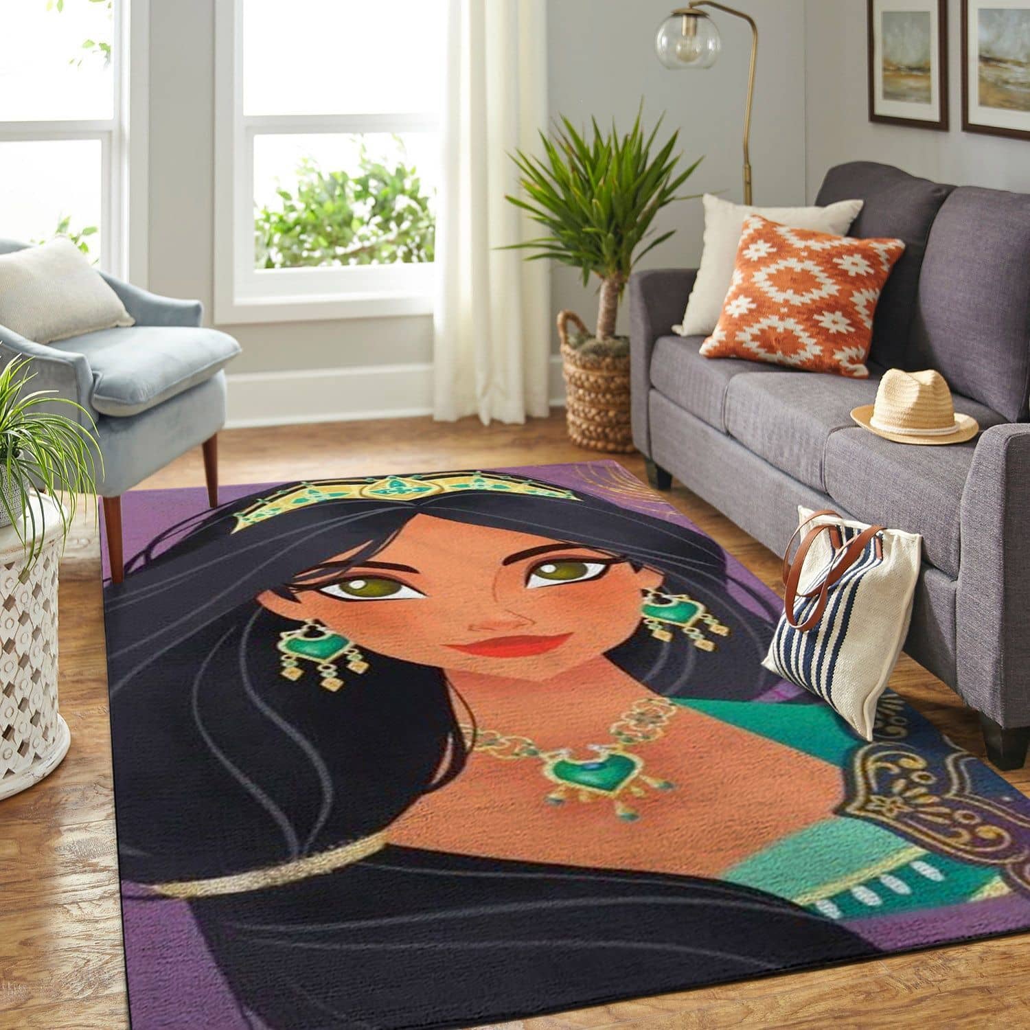 Amazon Jasmine Aladin Living Room Area No6207 Rug