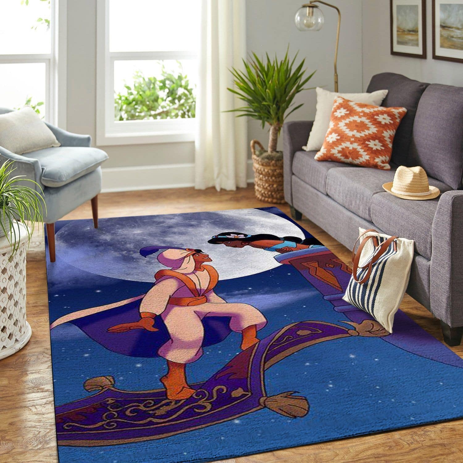 Amazon Jasmine Aladin Living Room Area No6212 Rug