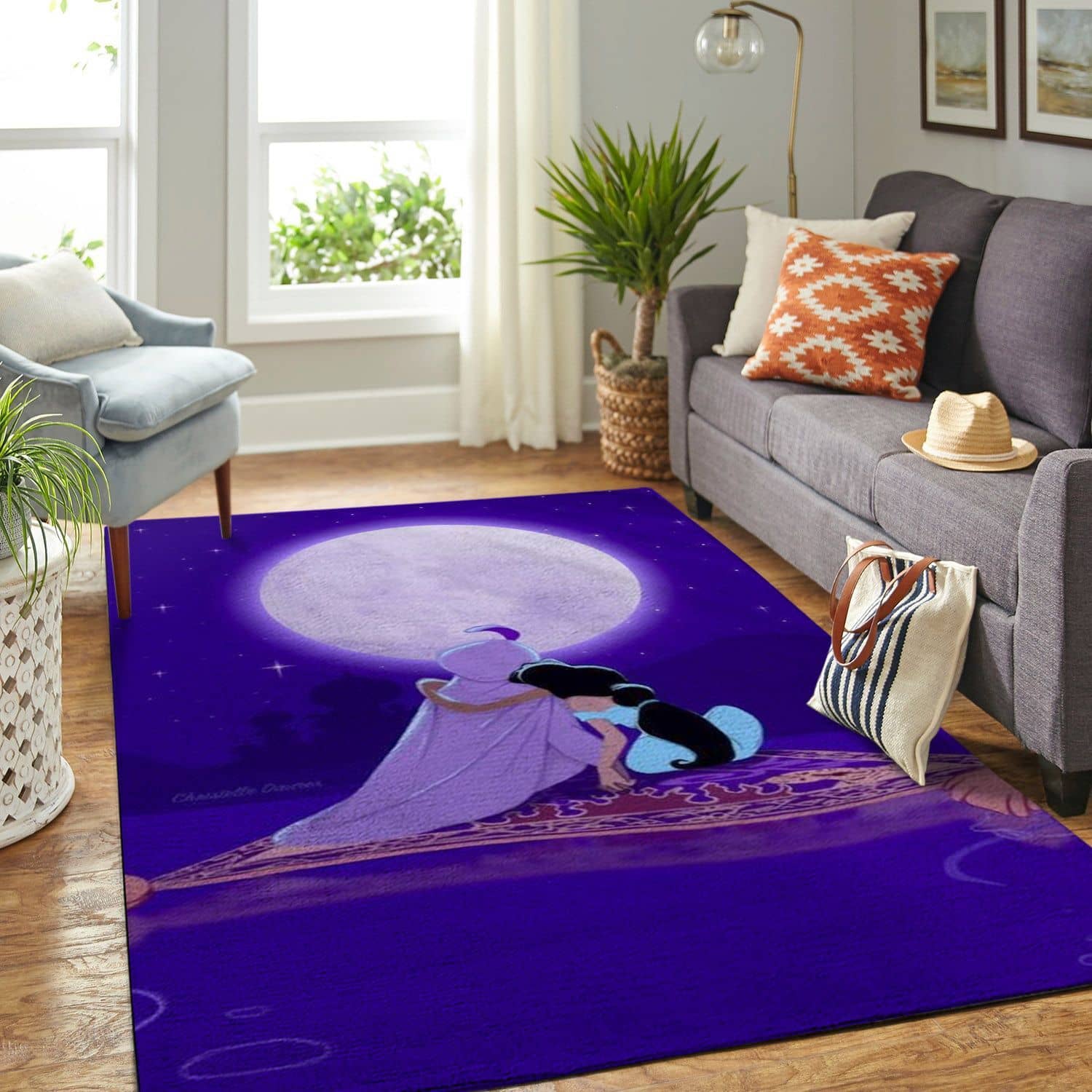 Amazon Jasmine Aladin Living Room Area No6217 Rug