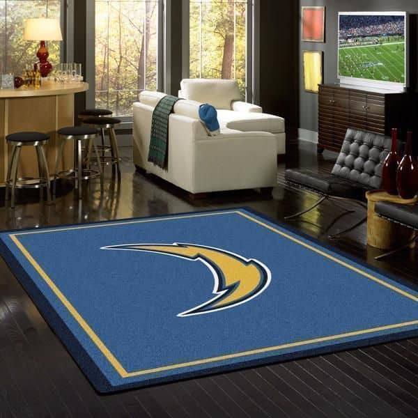 Amazon Los Angeles Chargers Living Room Area No3522 Rug