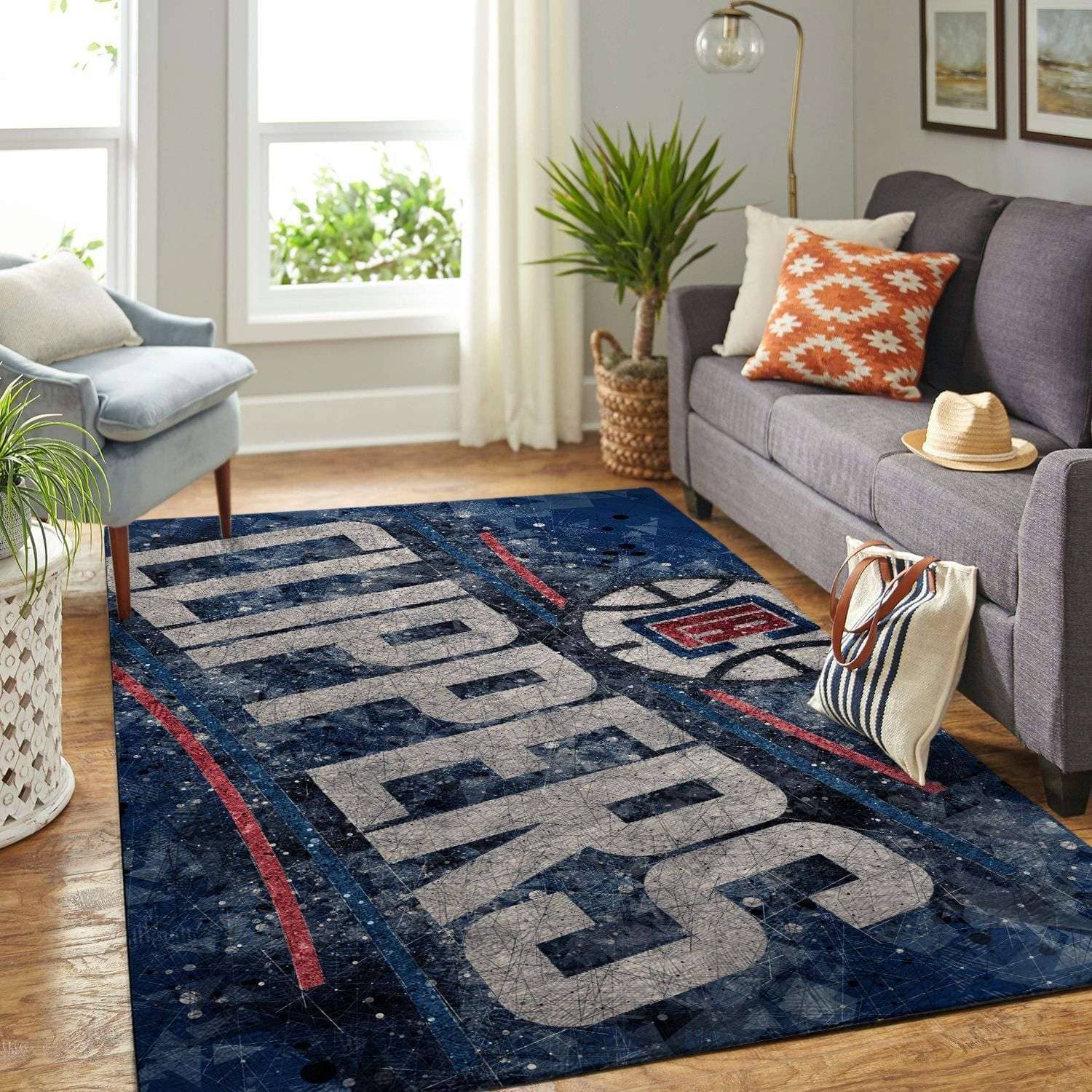 Amazon Los Angeles Clippers Living Room Area No3558 Rug