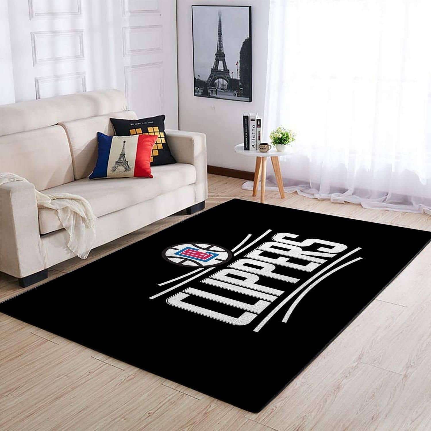 Amazon Los Angeles Clippers Living Room Area No3564 Rug