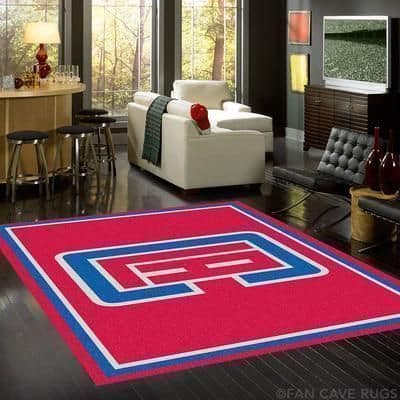 Amazon Los Angeles Clippers Living Room Area No3565 Rug