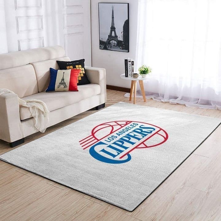 Amazon Los Angeles Clippers Living Room Area No3566 Rug