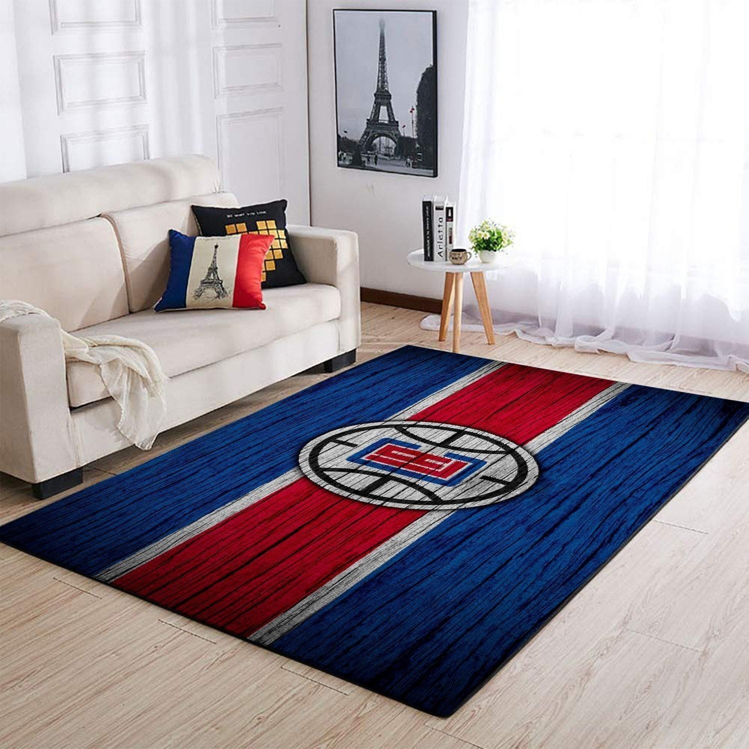 Amazon Los Angeles Clippers Living Room Area No3568 Rug