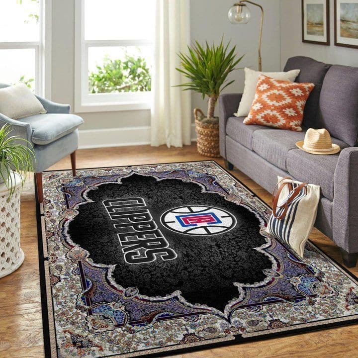 Amazon Los Angeles Clippers Living Room Area No3572 Rug