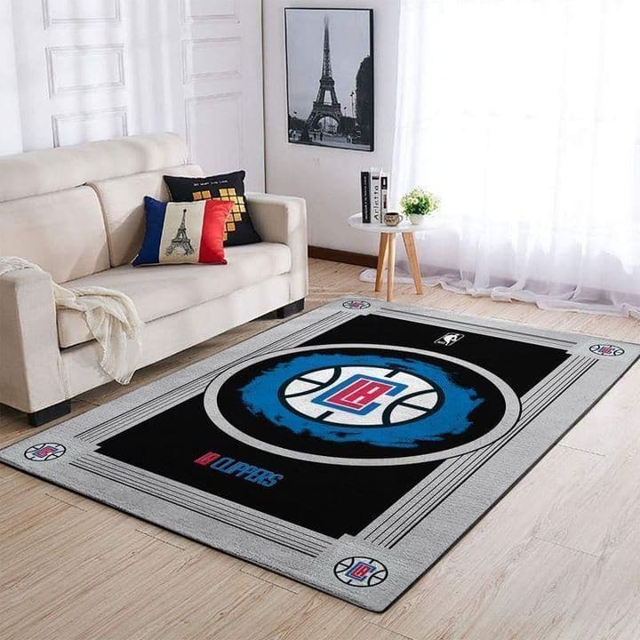 Amazon Los Angeles Clippers Living Room Area No3577 Rug