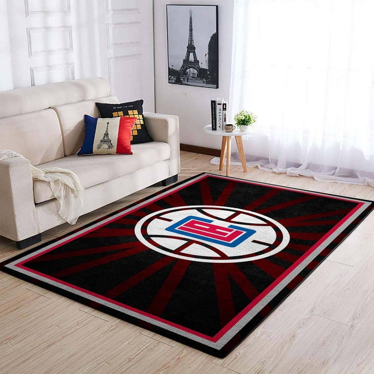 Amazon Los Angeles Clippers Living Room Area No3578 Rug